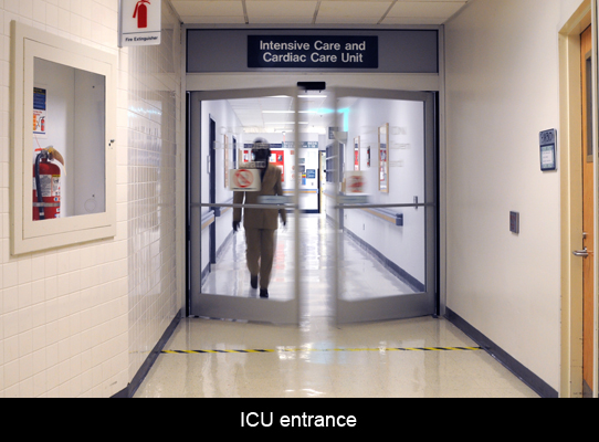 ICU entrance